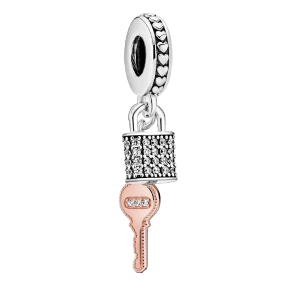 The Keeper – Padlock and Key Dangle Charm