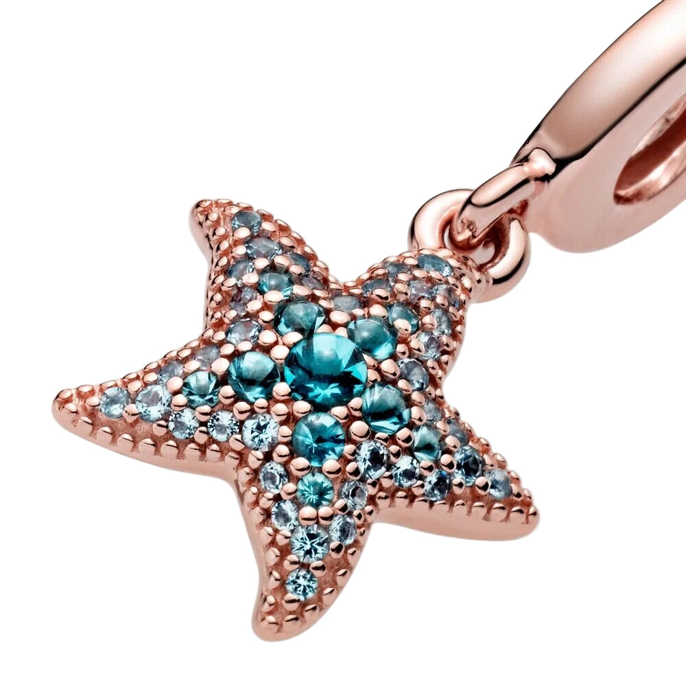 The Starlit Starfish Charm